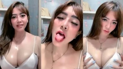 si cantik ini pasrah ketika di sodok dari belakang nyampe merem melek