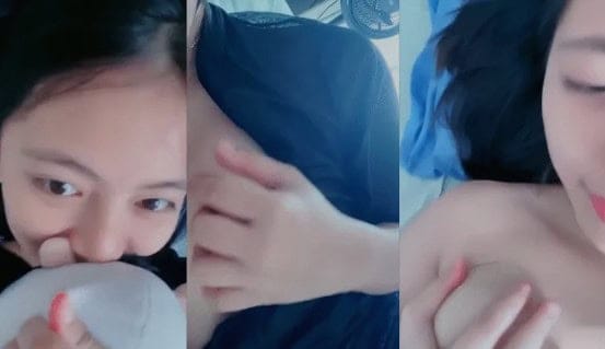 gadis bertato senang kedatangan tamu gadun berduit